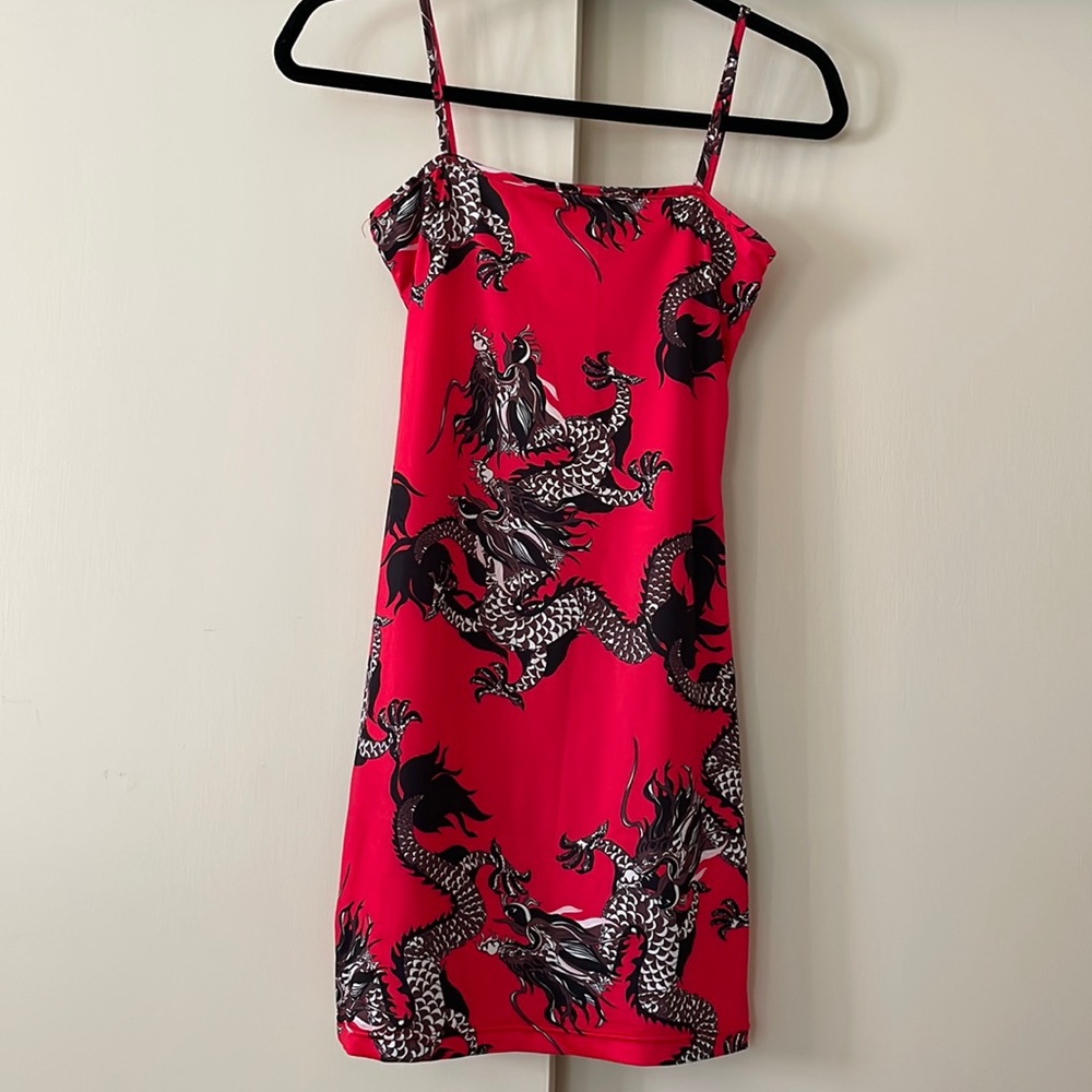 Zaful dragon dress